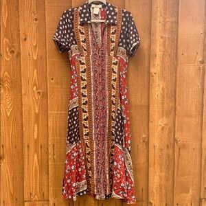 Boho Flying Tomato Dress